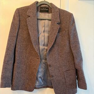 100% pure wool vintage blazer